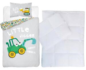 Markolós ovis ágynemű szett (little digger)