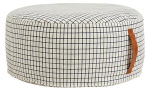 OYOY Living Design - Sit On Me Pouf Round Offwhite - Lampemesteren