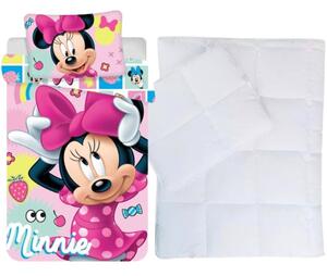 Minnie egér ovis ágynemű szett (szivárvány)