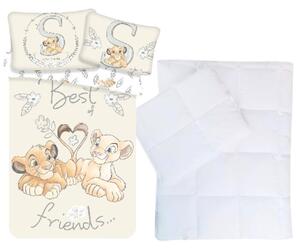 Oroszlánkirály ovis ágynemű szett (Best friends)