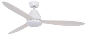 Whitehaven mennyezeti ventilátor világítással, fehér, csendes – Beacon Beacon Lighting, Whitehaven, dimmable, Fehér, Nappali, Műanyag, Modern