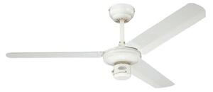 Ipari mennyezeti ventilátor, fehér, csendes, Ø122 cm – Westinghouse Westinghouse, Industrial, Fehér, Nappali, Fém, Modern