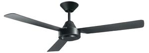 Bayside Calypso mennyezeti ventilátor, fekete, 122 cm, csendes, Beacon Beacon Lighting, Bayside Calypso, Fekete, Nappali, Műanyag, Modern