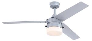 7316540 Ventilátor, világos ezüst/fekete, IP44 – Westinghouse Westinghouse, 7316540, Fémes, Nappali, Műanyag, Modern