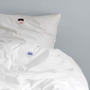 Normann Copenhagen - Snooze Bed Linen 140x220 Deep Sleep White - Lampemesteren