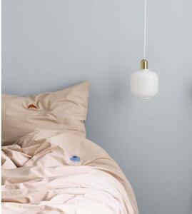 Normann Copenhagen - Snooze Bed Linen 140x220 Lazy Morning Warm Grey - Lampemesteren