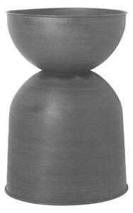 Ferm LIVING - Hourglass Pot Large Black/D. Greyferm LIVING - Lampemesteren
