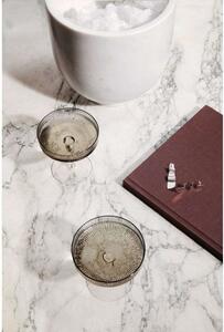 Ferm LIVING - Ripple Champagne Saucers Set of 2 Smoked Grey - Lampemesteren