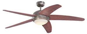 Bendan LED mennyezeti ventilátor, fa, csendes – Westinghouse Westinghouse, Bendan, dimmable, Barna / Rozsdabarna, Nappali, Fa, Modern