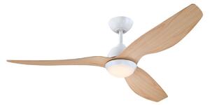 7316140 LED mennyezeti ventilátor, DC, csendes, 132 cm – Westinghouse Westinghouse, dimmable, Fa, Nappali, Műanyag, Modern