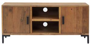 VidaXL Rusztikus TV-szekrény - Tömör Fenyőfa - 110x35x48 cm