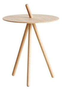 Woud - Come Here Side Table White Oak - Lampemesteren