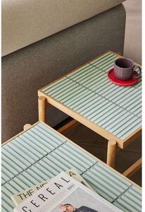 Hübsch - Tile Side Table Mint/NaturHübsch - Lampemesteren