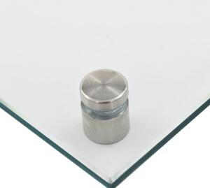 VidaXL átlátszó edzett üveg konyhai fröccsenésgátló 70 x 60 cm