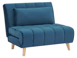 Szétnyitható fotel BILLY - kék