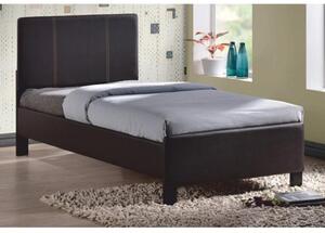 Egyszemélyes ágy 90 cm Coson (barna) (ágyráccsal). 794085