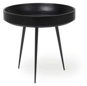 Mater - Bowl Table Small Black Stained Mango Wood - Lampemesteren