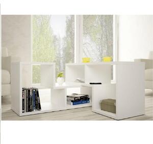 Polcos szekrény /TV asztal Vernetta (fehér). 794417