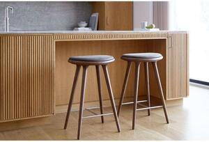 Mater - High Stool H69 Brown Stained BeechMater - Lampemesteren