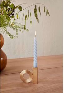 OYOY Living Design - Baari Solid Brushed Brass Candleholder - Lampemesteren