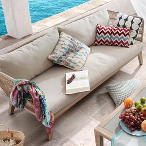 Bézs színű kerti kanapé Kave Home Bellano