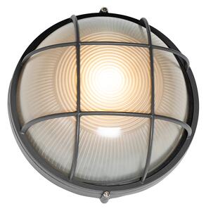 Ipari kültéri fali lámpa sötétszürke IP44 - Hanneke