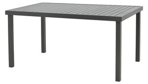 Kerti asztal Kliton, szürke, 150x80x74 cm