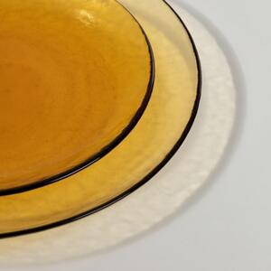 Kave Home Nausica narancssárga tányér