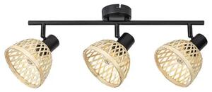 Rattan spotlámpa