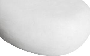 Hoorns Fehér dohányzóasztal Peblo 65x49 cm