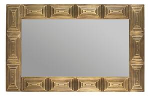 Arany fém lógó tükör DUTCHBONE VOLAN 110 x 70 cm