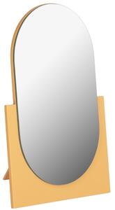 Sárga Kave Home Mica asztali tükör 17x25 cm