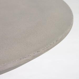 Kave Home Itai 90 cm-es kerek cement kerti asztal