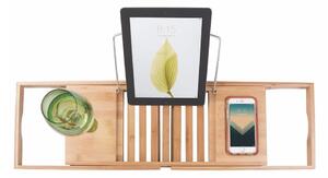 Formbu állítható bambusz fürdőkád tálca - iDesign