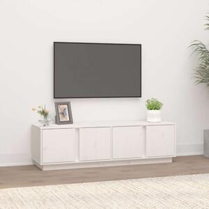 VidaXL Fehér Fenyőfa TV-szekrény - 140x40x40 cm