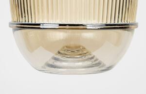 White Label Bézs színű üveg függőlámpa WLL ROBIN 12 cm