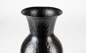 White Label Fekete váza WLL DUNJA 40 cm