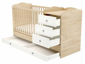 Babastar Comfort Kombinált Kiságy - 3 Fiókos