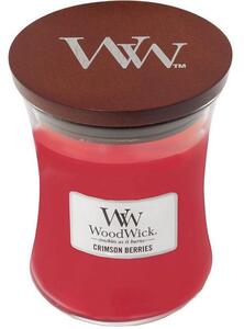 Woodwick közepes illatú gyertya, bíbor bogyós gyümölcsök
