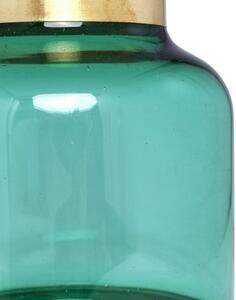 KARE DESIGN Zöld üveg váza Positano Belly 16 cm