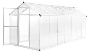 VidaXL Üvegház - Alumínium - 8 m²