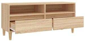 VidaXL sonoma tölgyszínű szerelt fa TV-szekrény 100x34,5x44,5 cm