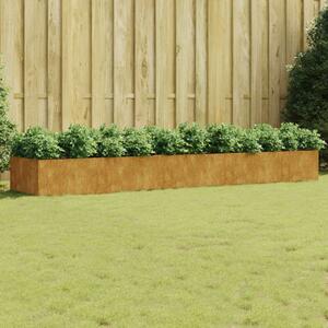 VidaXL Corten Acél Magaságyás - 360x80x40 cm