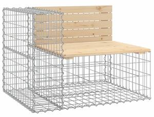 VidaXL Gabion Kerti Pad - Fenyőfa - 92x71x65,5 cm