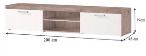 TV asztal / szekrény Cheris 8 (san marino) . 1001179