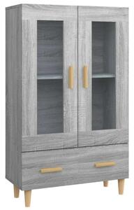VidaXL szürke sonoma színű szerelt fa magasszekrény 70 x 31 x 115 cm