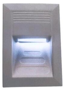 AMATO süllyesztett lámpa ezüstszürke 230V LED 0.9W IP54 5500k