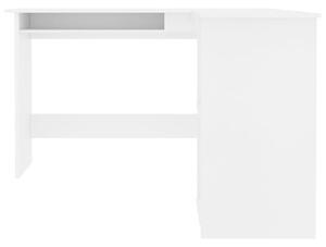 VidaXL fehér forgácslap L-alakú sarok-íróasztal 120 x 140 x 75 cm