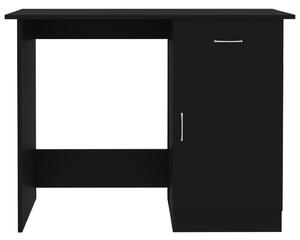 VidaXL fekete forgácslap íróasztal 100 x 50 x 76 cm