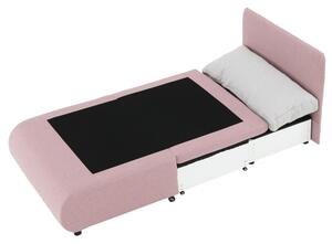 Fotel Keny New (rózsaszín + világosszürke). 808337